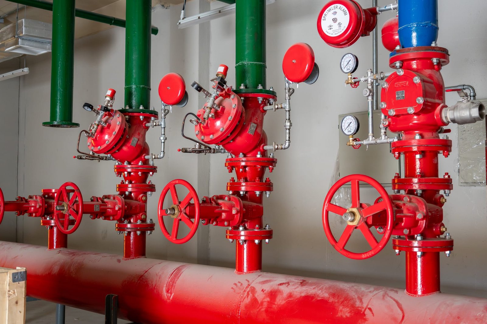 Firefighting deluge valve manifold